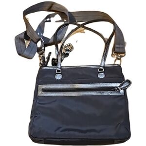 👛 BRIGHTON Silver Ritz Crossbody Handbag EUC